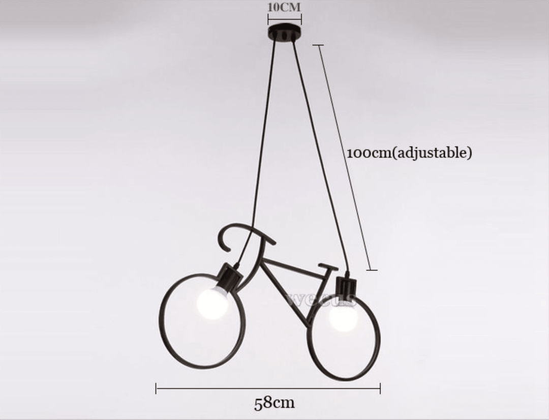Moderne Sykkel Nordisk Stil Dropplampe Kransekake | Skanto