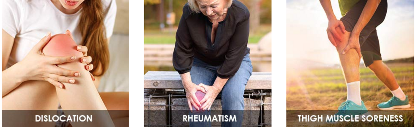 Norvo | Infrarød Oppvarmet Kne Fysioterapi Sikker Massør - Smertelindring Rehabilitering