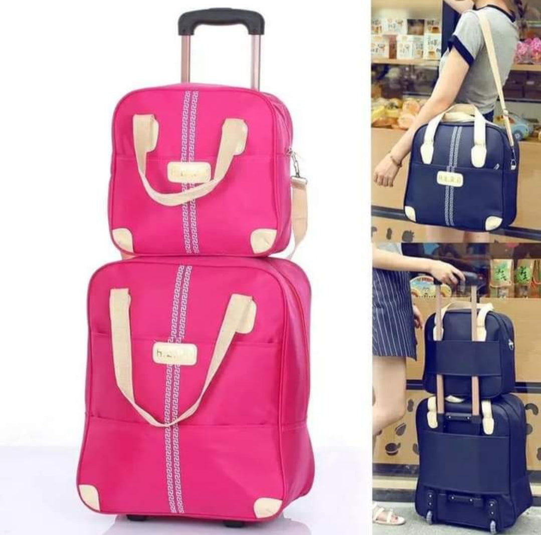 Skanto | 2 i 1 Trolley Reise Bag med en boarding bag