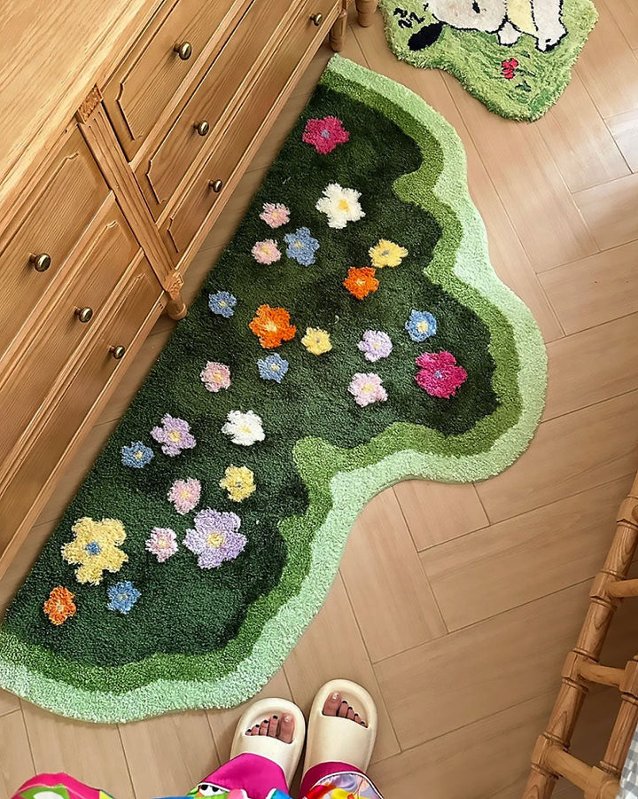 Moss og Floral Hage Teppe | Skanto