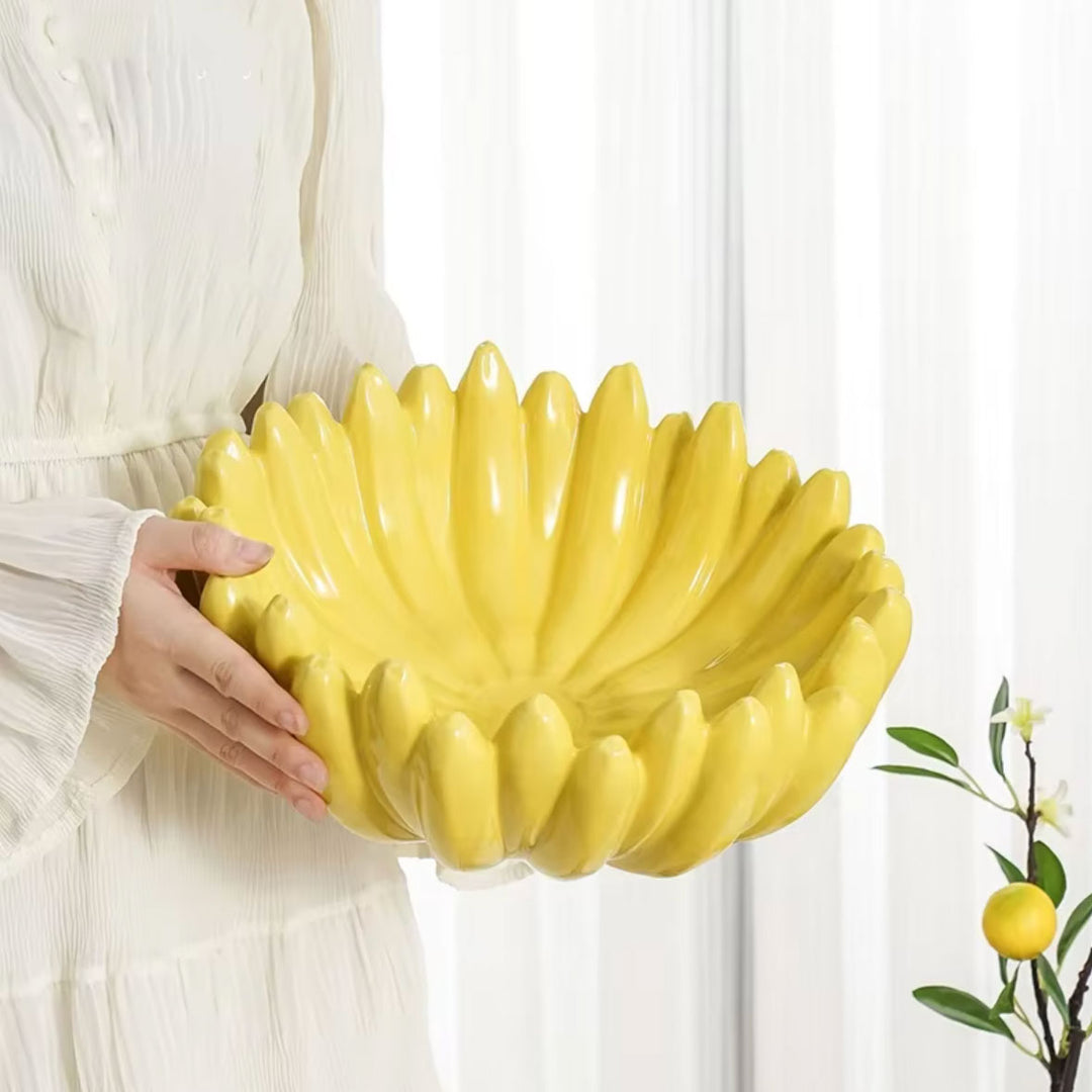 Banana Keramisk Oppbevaringsfat | Skanto