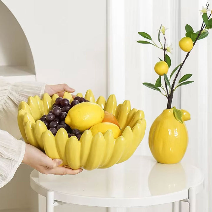 Banana Keramisk Oppbevaringsfat | Skanto