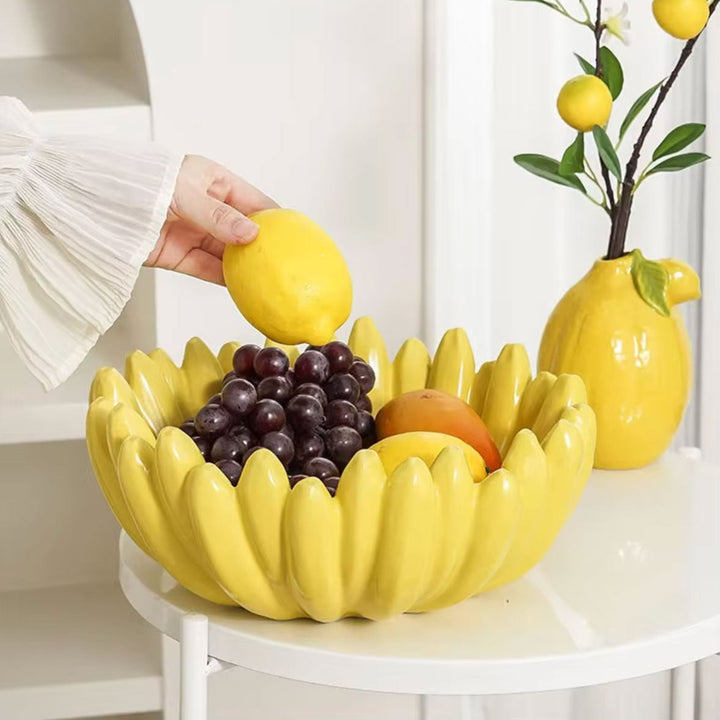 Banana Keramisk Oppbevaringsfat | Skanto