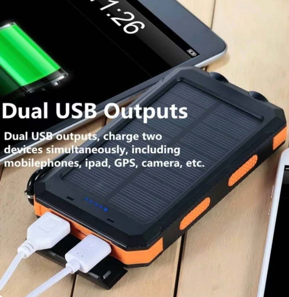 Skanto | Solcelle Power Bank - Bærbar og Vanntett
