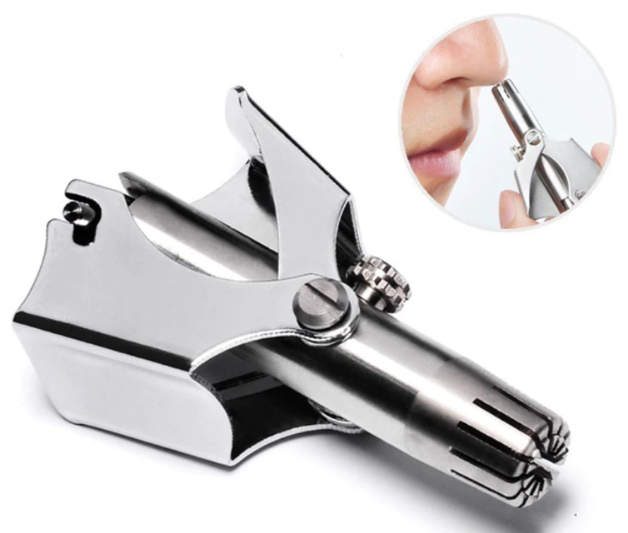 Rustfritt stål nesehårtrimmer for perfekt pleie Skanto
