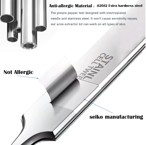 Skanto | Tweezer N5️ | Ideell for feilfri hud