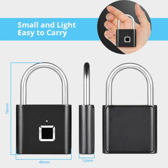 Secure Touch | Nøkkeløs Fingeravtrykkslås | Skanto