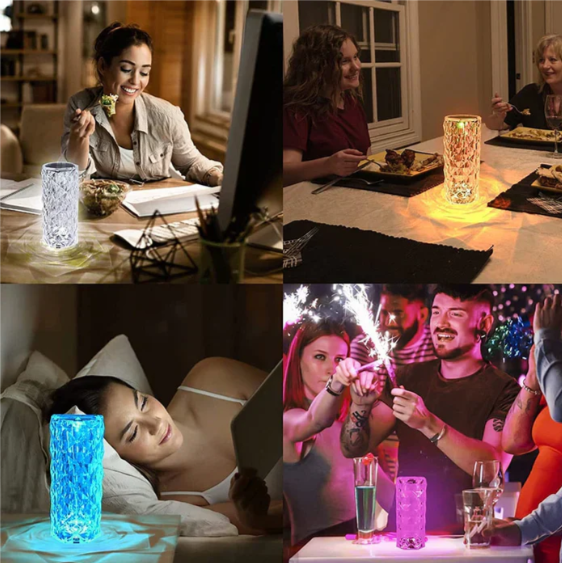 Skanto | LED lampe i krystalldesign