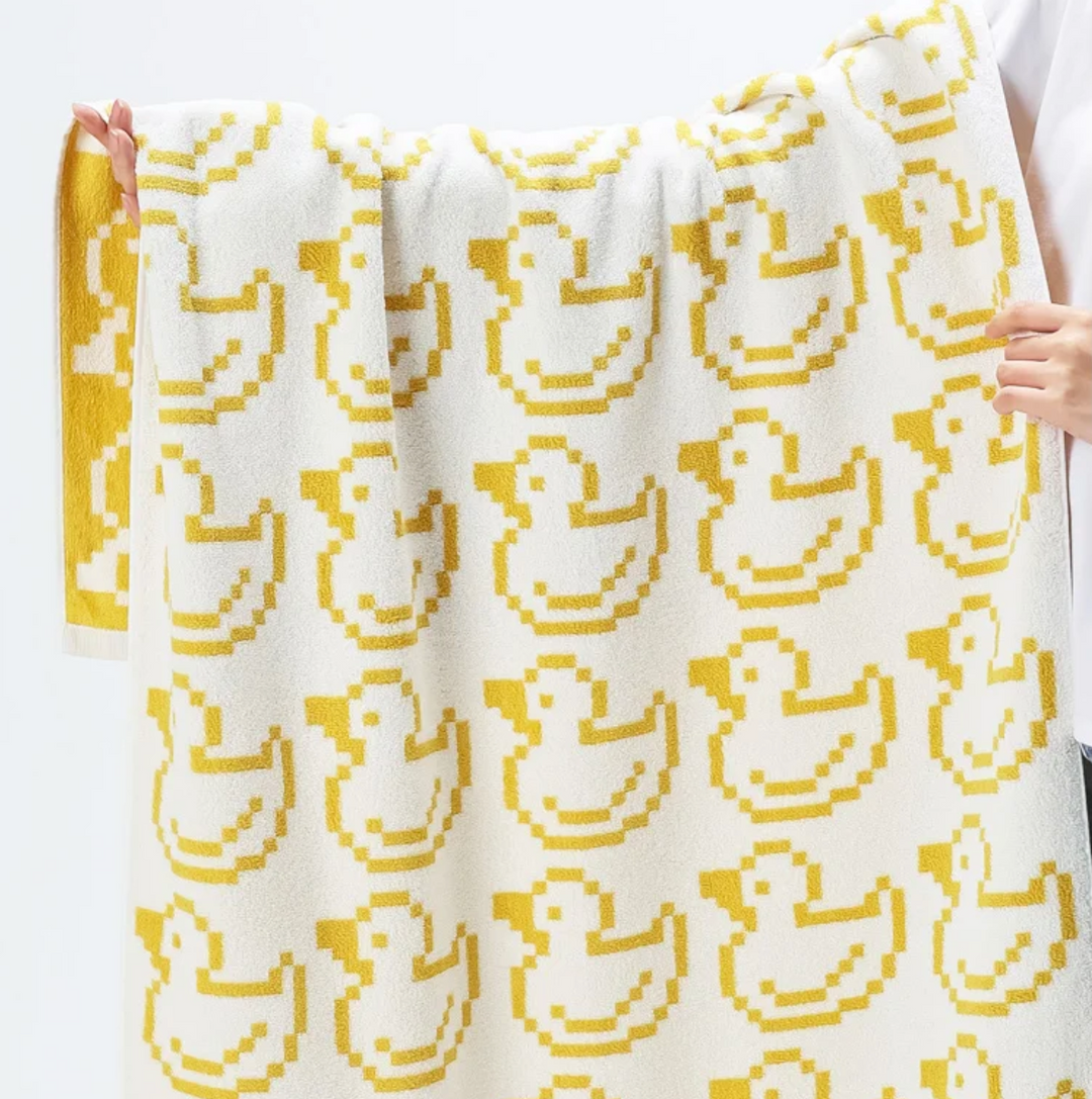 Reversible Dyreprint Bomull Håndkle | Skanto