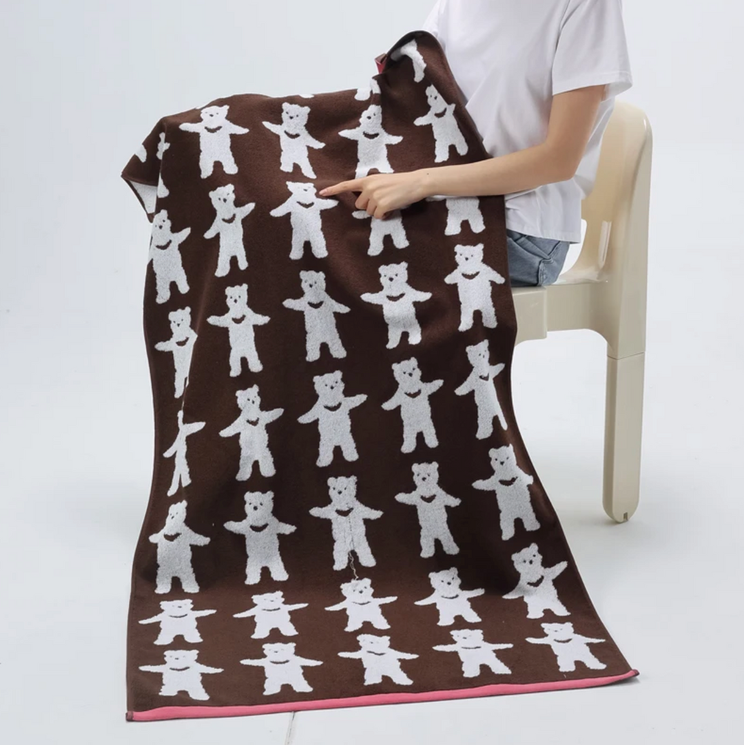 Reversible Dyreprint Bomull Håndkle | Skanto