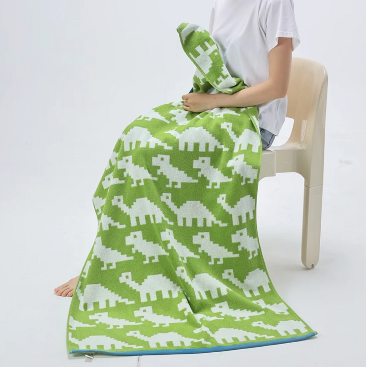 Reversible Dyreprint Bomull Håndkle | Skanto