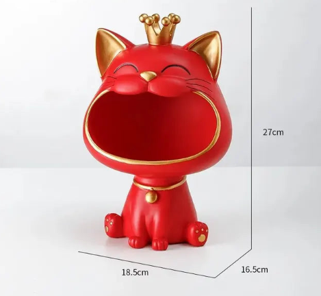 FortunaZen – Dekorativ lykkekatt som symboliserer ro og positivitet Skanto