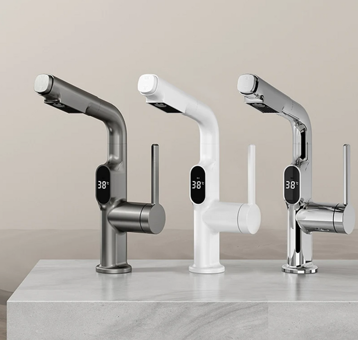 Skanto | SmartFaucet Pro: Intelligent kran med digital skjerm