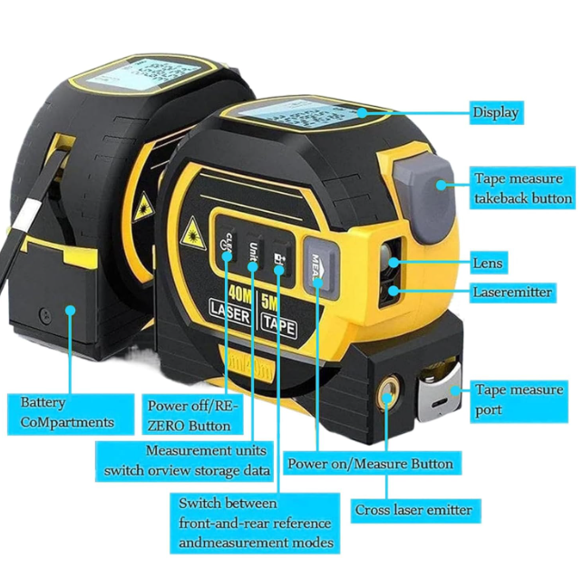 ProMeasure | Digital Laser Tape Measure | Skanto