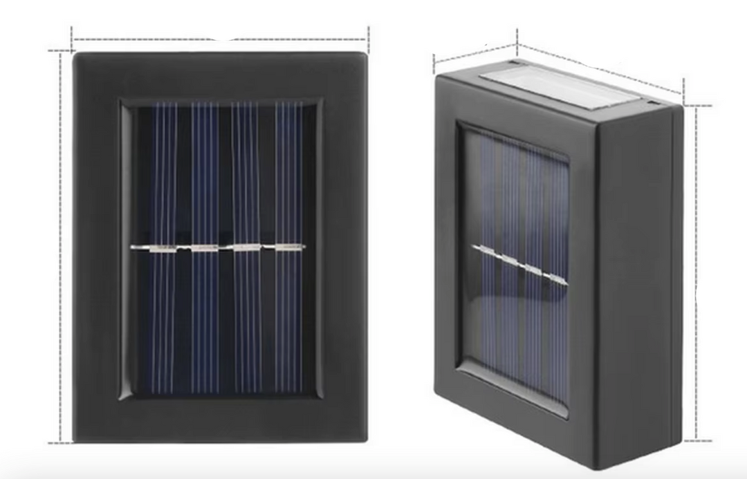 Skanto | Deluxe trådlampe med solcellepanel og LED