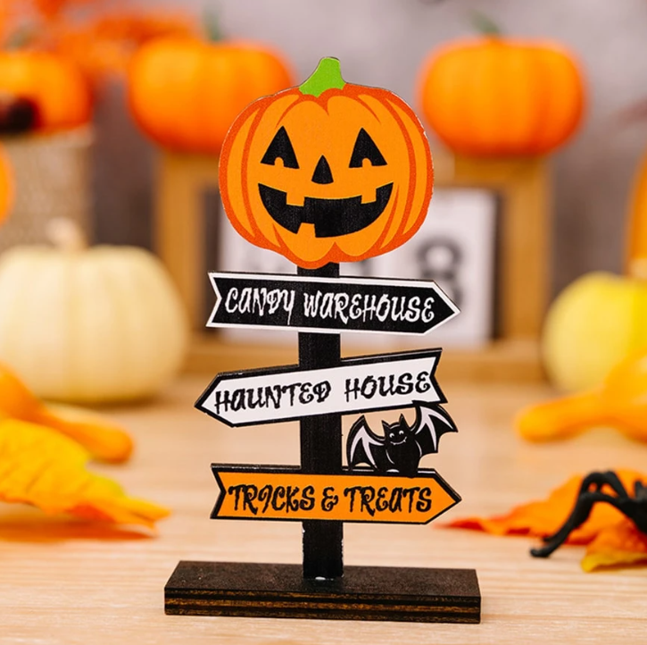 Skanto | Halloween Trepumpe Tre Dekorativ Midtstykke Ornament