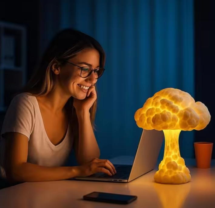 Sopp lampe LED Varm hvit bordlampe | Skanto