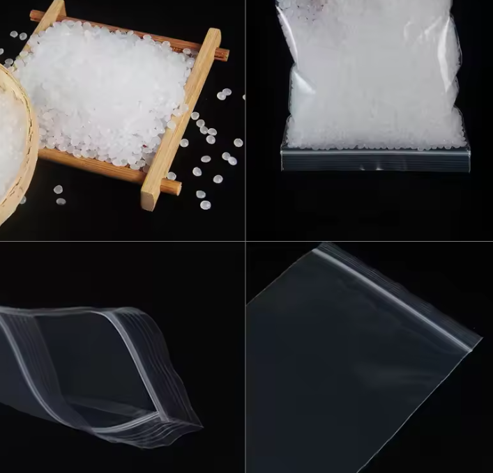Resealable Ziplock poser 100-pakke | Skanto