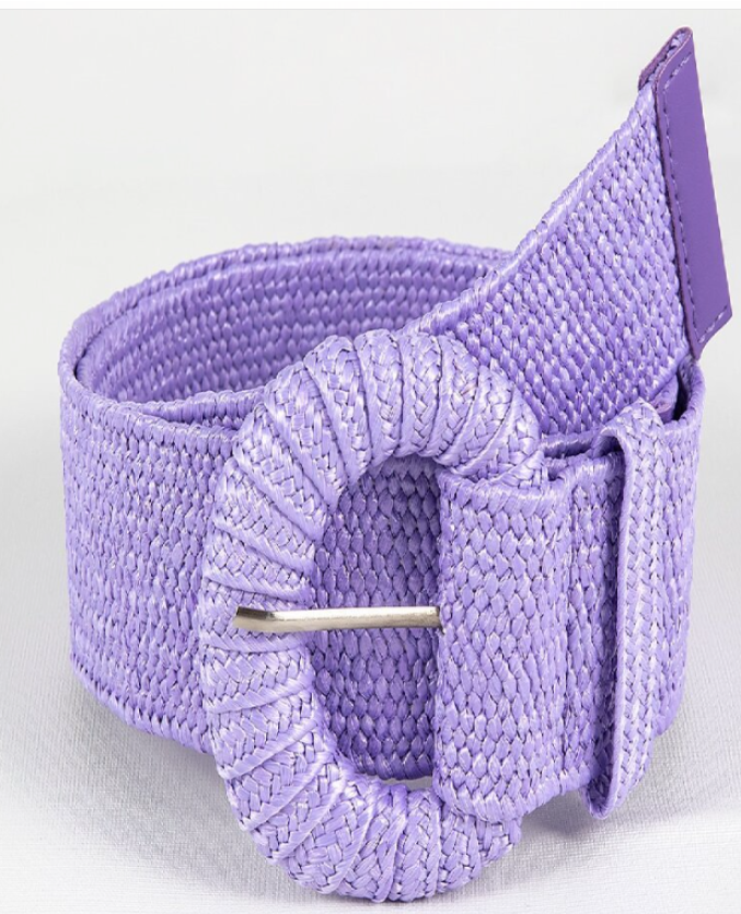 Retro-Sommergürtel für Damen mit Flechtmuster – Verstellbares Taillenaccessoire