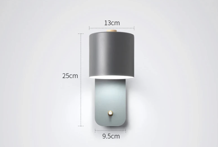 Skanto | Frendor - Moderne LED Vegglamper med Bryter Innendørs Hjemmedekor Lys