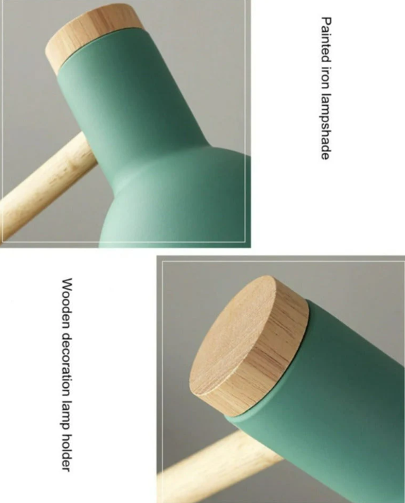 Skanto | Skandinavisk bordlampe laget av tre