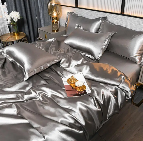 Skanto | Premium Solid Satin Sengetøy