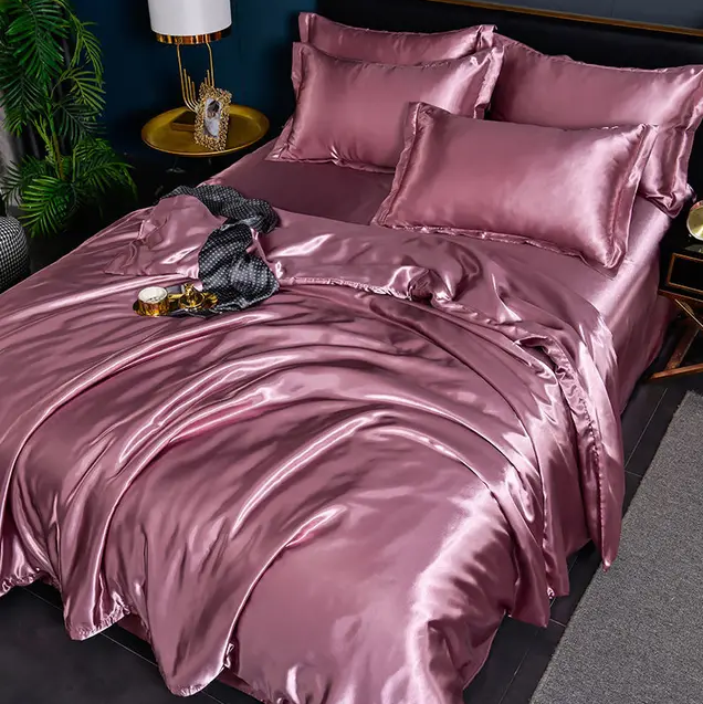 Skanto | Premium Solid Satin Sengetøy