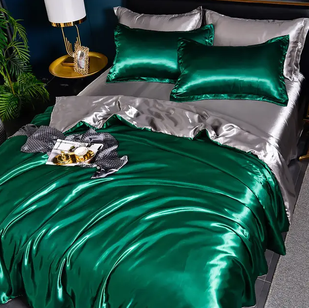 Skanto | Premium Solid Satin Sengetøy