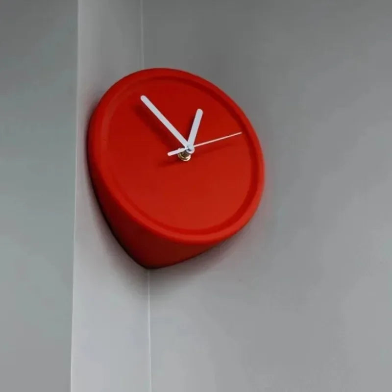 SilentCorner Klokke - Stilig Stille Veggklokke uten Boring Skanto