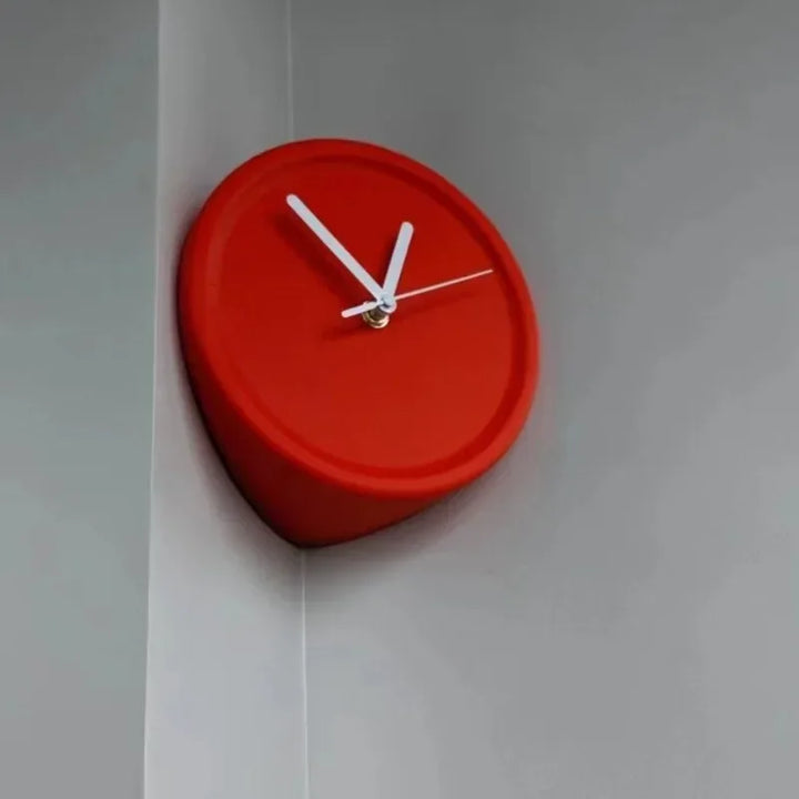 SilentCorner Klokke - Stilig Stille Veggklokke uten Boring Skanto