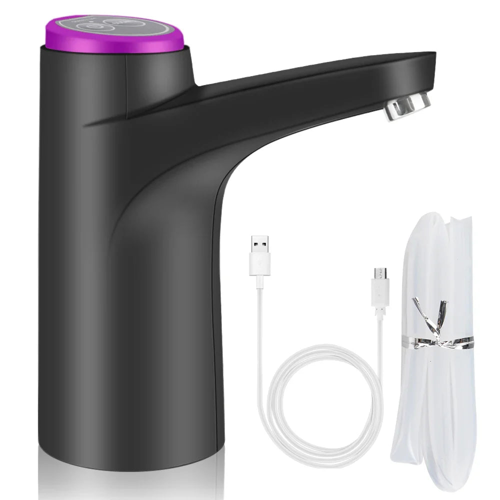 Skanto | Elektrisk Vann Dispensere AquaOne Touch | Berøringskontroll | USB Lading | For Gallon Flasker