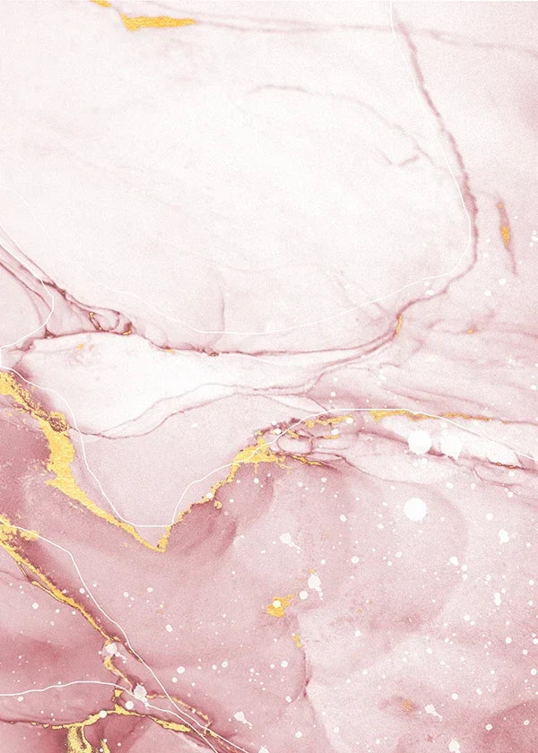 Pink Fluid Marble Print Wall Art Artistic Canvas Prints Pictures For Living Room Bedroom Boutique Hotel Room Lounge Art Decor | Skanto