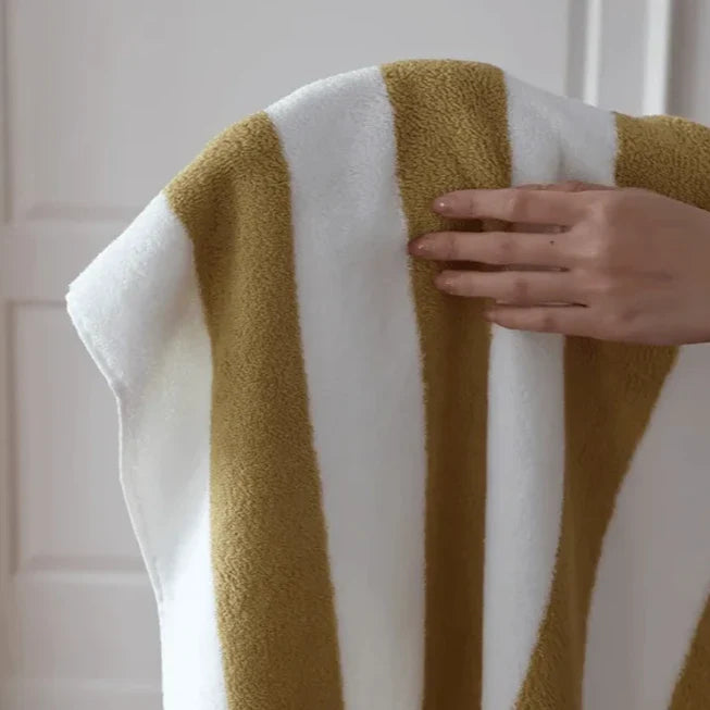 Retro Stripe Håndkle (Chunky) | Skanto