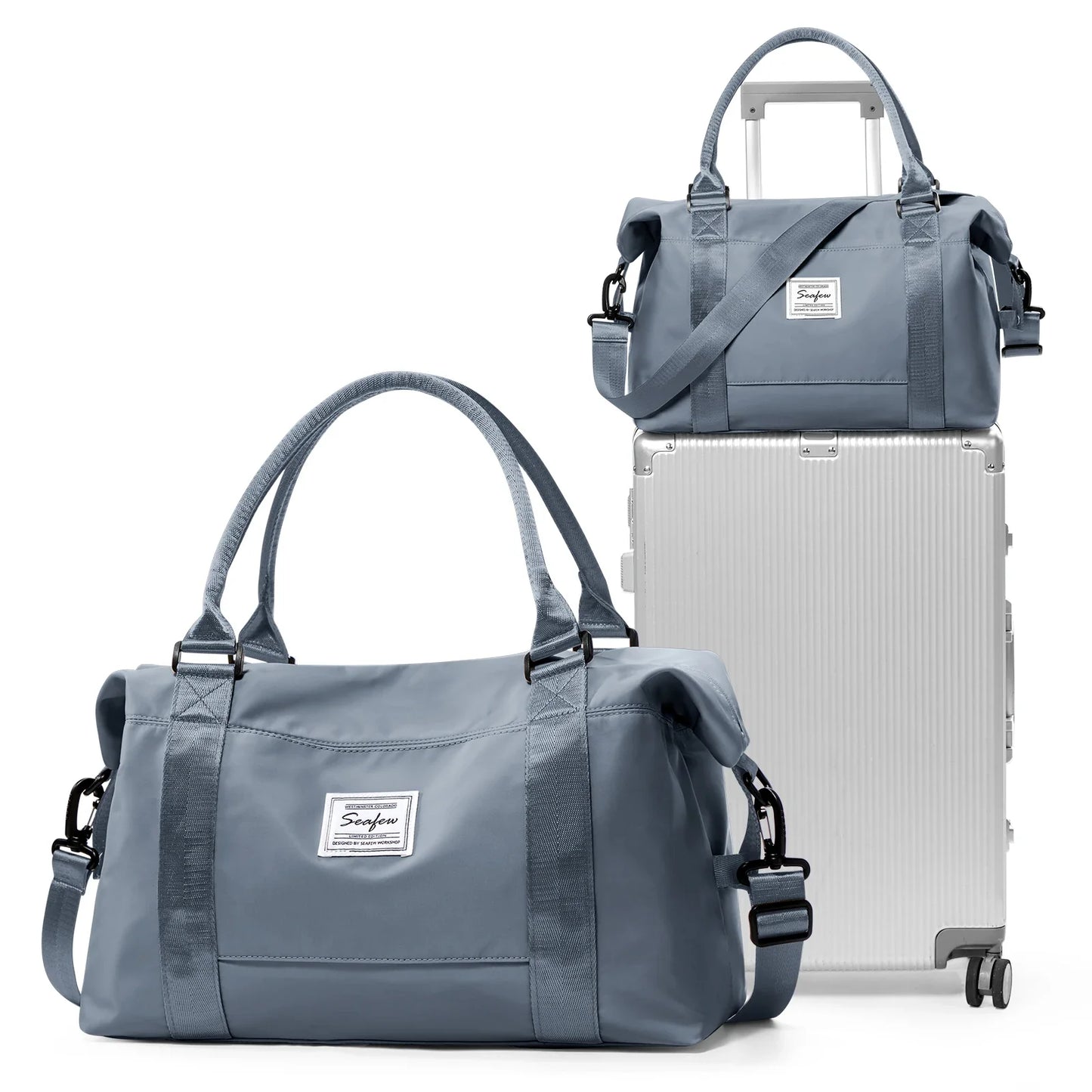 Norvo | Aerovigo Reisebag Håndbagasje 40x20x25 | Stor Kapasitet | Helgetaske for Korte Turer | Flygodkjent Kabinbag