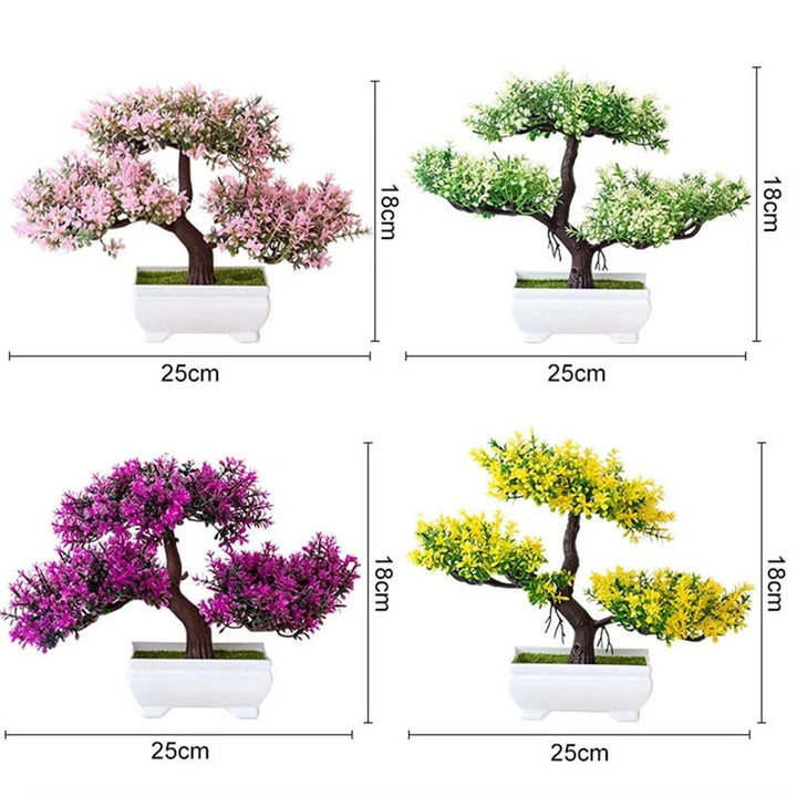 Skanto | Grønn Bloom Sjarmerende Kunstig Plante Dekor