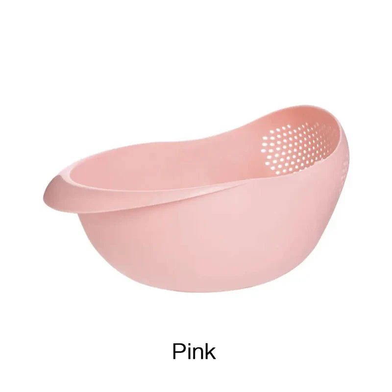 Norvo | KlarSieb Multifunctional Strainer | Travel Strainer & Draining Basket | For Fruits, Vegetables & Rice | Ergonomisk Design