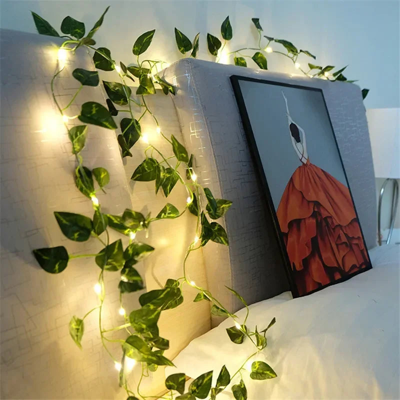 GreenGlow Lyskæde - For en Hyggelig Naturlig Belysning | Skanto