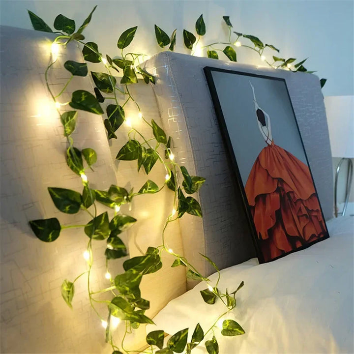 GreenGlow Lyskæde - For en Hyggelig Naturlig Belysning | Skanto