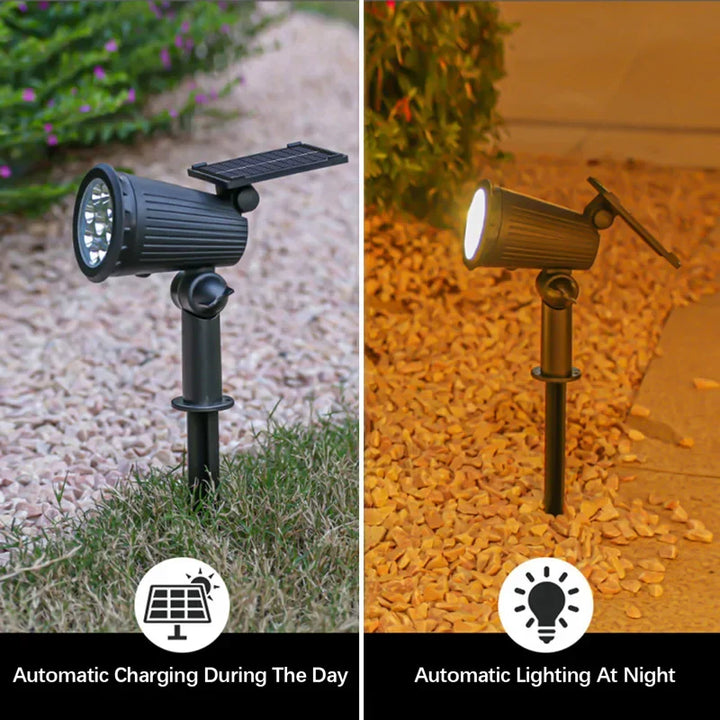 Solar LED Hage Spotlight Utendørs | Skanto