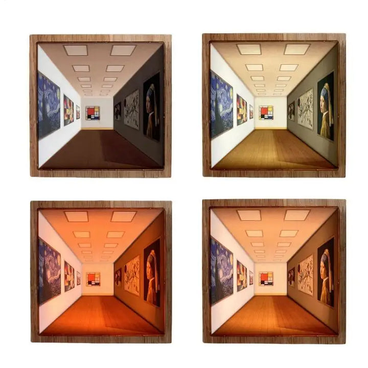 Skanto | 3D Vision Play Vegglampe Kunst