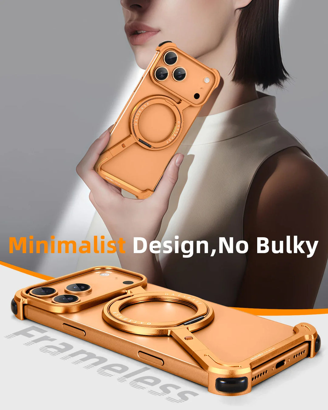 Skanto | Metall Sjokkproof Z Deksel for iPhone