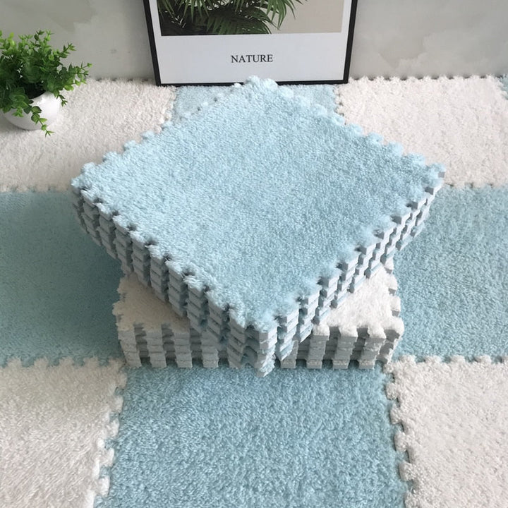 DIY Vinter Plush Puslespill Matte | Skanto