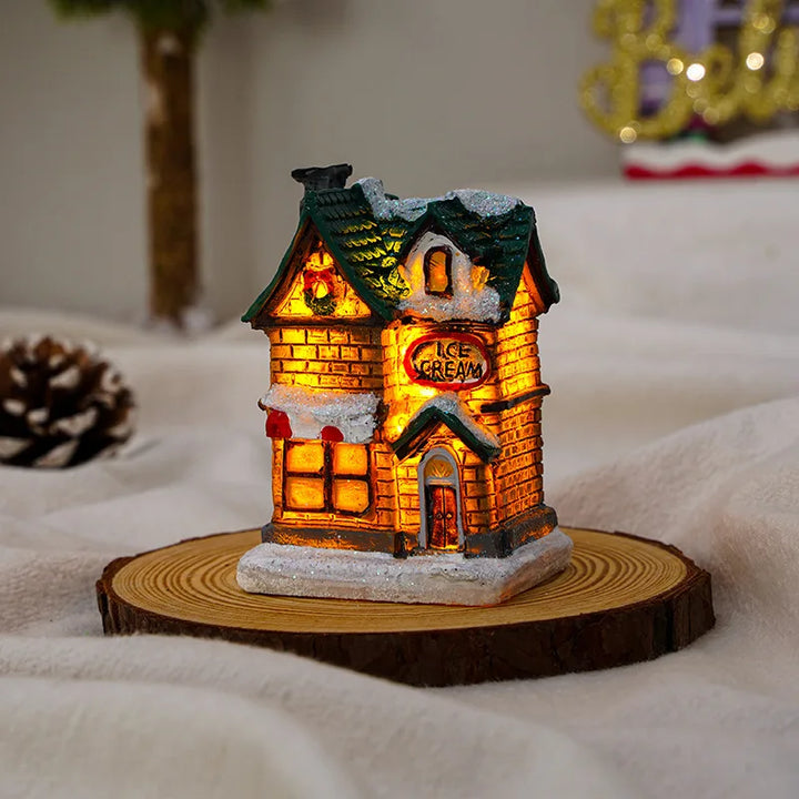 Skanto | ChristmasGlow – Hengende belyst juledekorasjon med elegant rund dekorativ design