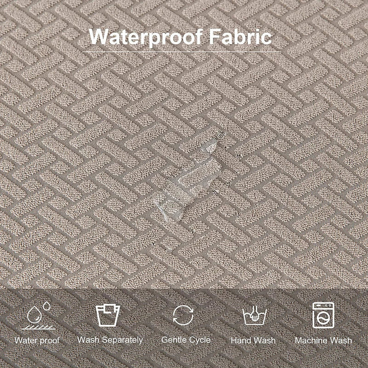 Skanto | CasaLino | Vanntette Stolsete Dekker | Elastisk & Vaskbar | Rutete Design | 4 Varianter | For Kjøkken & Spiseplass