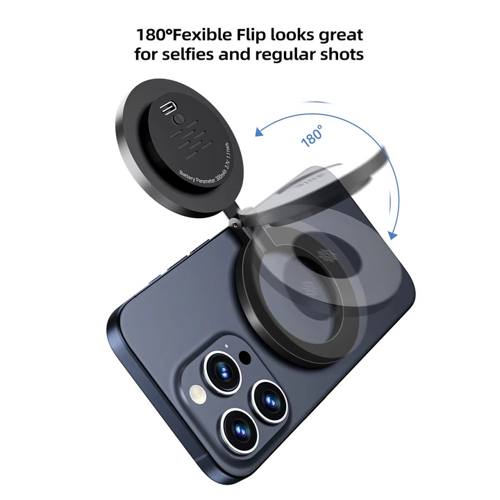 Skanto | Mini magnetisk selfie ringlys - lomme klips- på LED lys