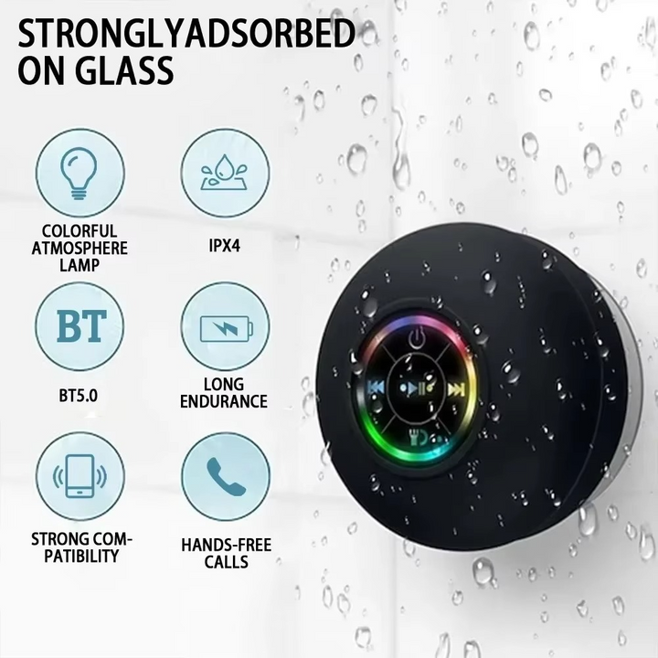 Skanto | Mini vanntett Bluetooth-høyttaler – Kompakt lyd hvor som helst