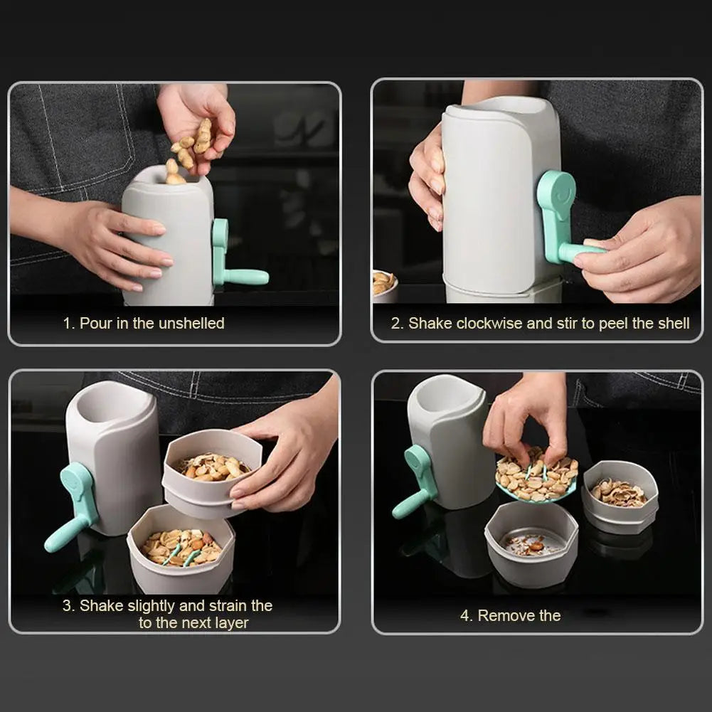 Skanto | Automatisk peanøttskallfjerner