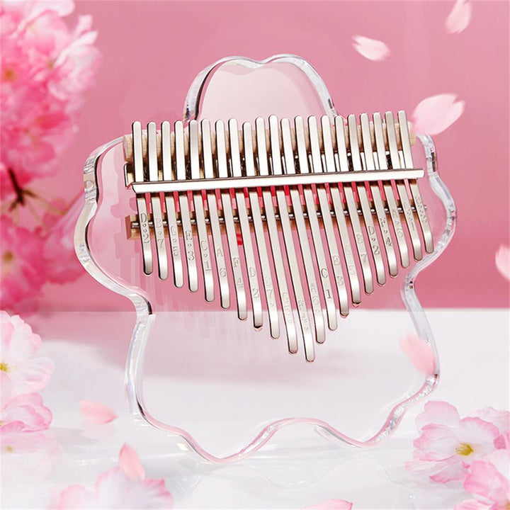 Skanto | Cherry Blossom Kalimba Akryl Tommel Piano