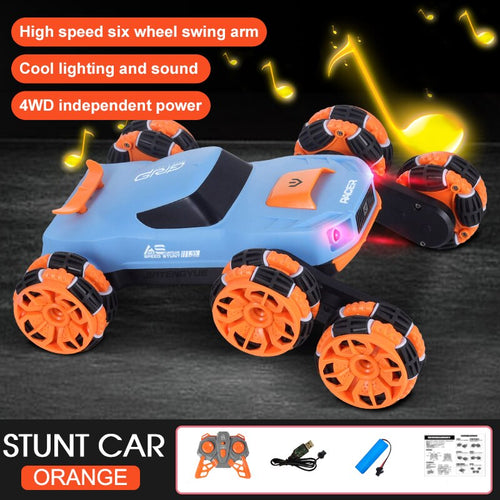 Skanto | Seks-hjul elektrisk RC stunt leketøysbil