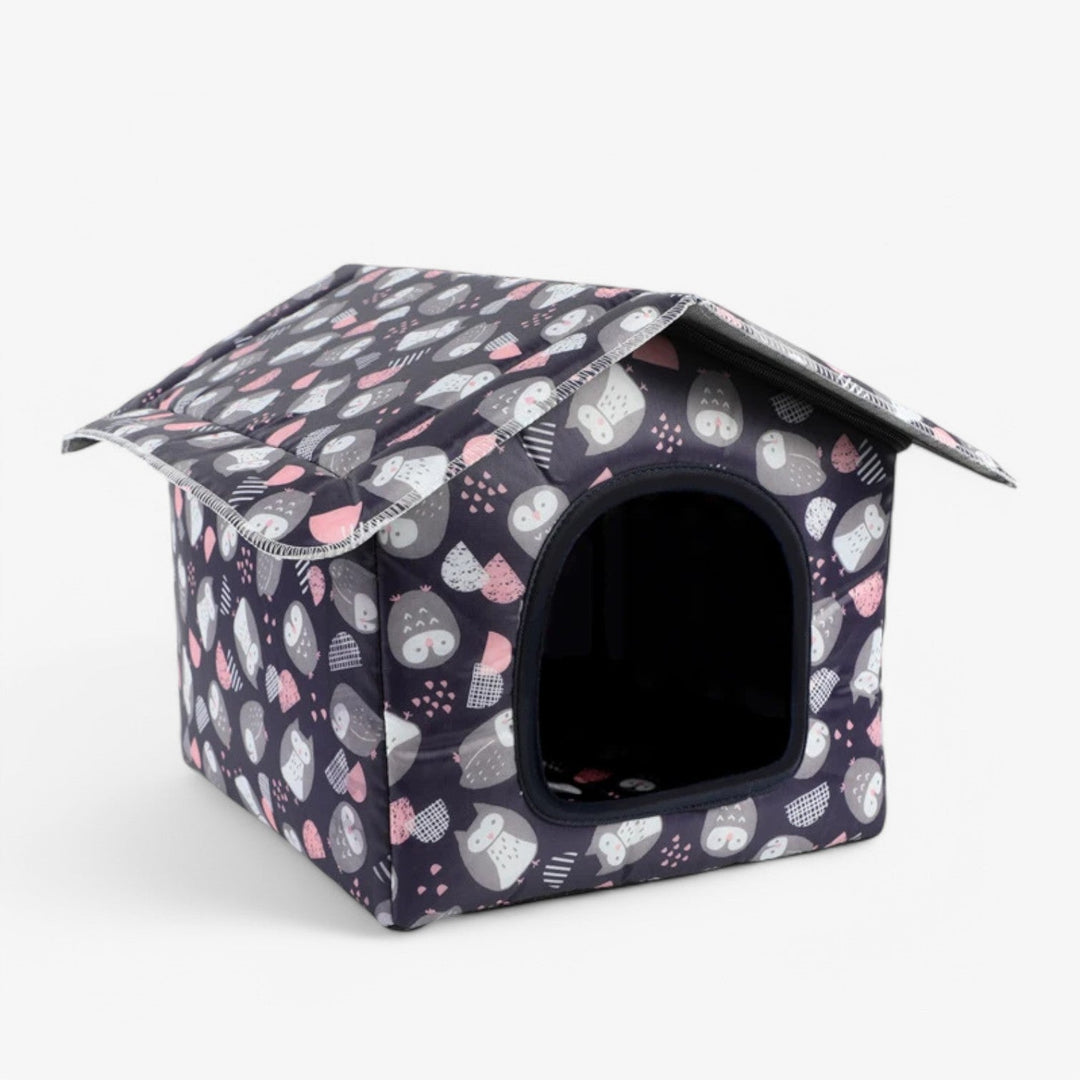 Weatherproof Animal House "CozyNest" for Cats and Small Dogs | Skanto